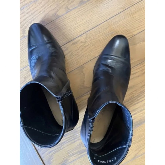 JOHN LAWRENCE SULLIVAN(ジョンローレンスサリバン)の【Chikashitsu + SELECT】leather heel boots メンズの靴/シューズ(ブーツ)の商品写真