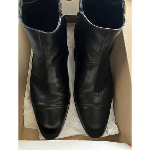 JOHN LAWRENCE SULLIVAN(ジョンローレンスサリバン)の【Chikashitsu + SELECT】leather heel boots メンズの靴/シューズ(ブーツ)の商品写真