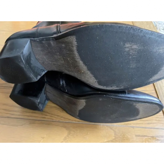 JOHN LAWRENCE SULLIVAN(ジョンローレンスサリバン)の【Chikashitsu + SELECT】leather heel boots メンズの靴/シューズ(ブーツ)の商品写真