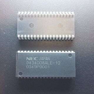 エヌイーシー(NEC)のしっぽ様専用 NEC 4Mbit高速SRAM μPD434008ALE 2個組(その他)