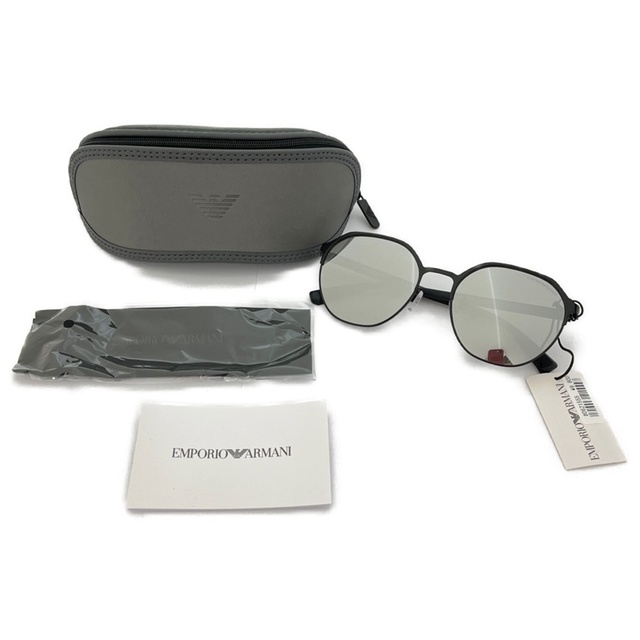 ◇◇EMPORIO ARMANI エンポリオアルマーニ サングラス キズ有 OEA2109D ブラック エンポリオアルマーニ サングラス