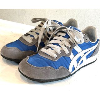 オニツカタイガー(Onitsuka Tiger)のONITSUKA TIGER★SERRANO★スニーカー★オニツカタイガー★青(スニーカー)