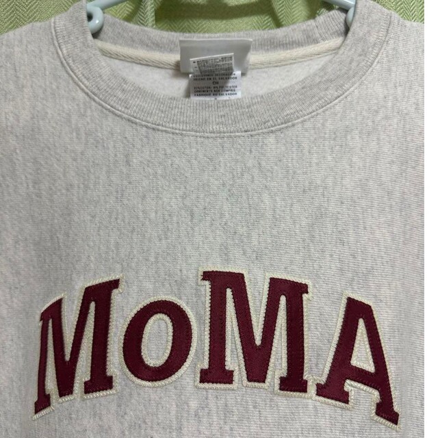 MOMA - Champion クルーネックスウェットシャツ MoMA Edition オートの