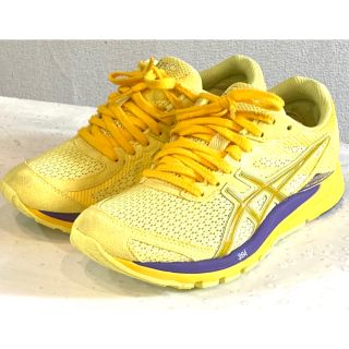 アシックス(asics)のASICS★GELFEATHER GLIDE3★スニーカー★軽量★アシックス★黄(スニーカー)