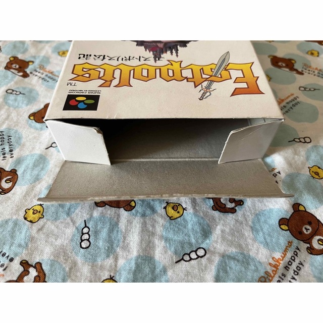 無料サンプルOK エストポリス伝記2 スーパーファミコン用ソフト 箱