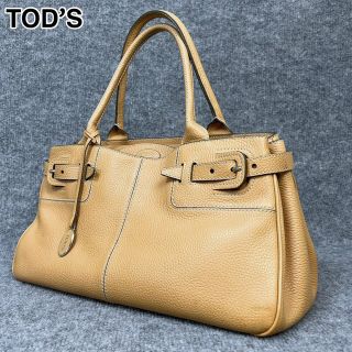 トッズ(TOD'S)の23S73 TOD’S トッズ ハンドバッグ レザー 本革(ハンドバッグ)