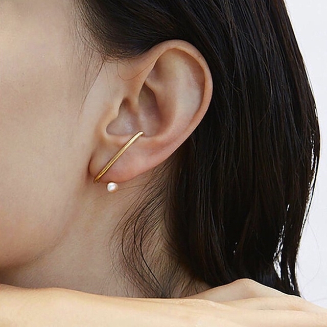 IENA(イエナ)のNo.P2308⌇cuff pierce ❪gold❫ ⌇925post レディースのアクセサリー(ピアス)の商品写真