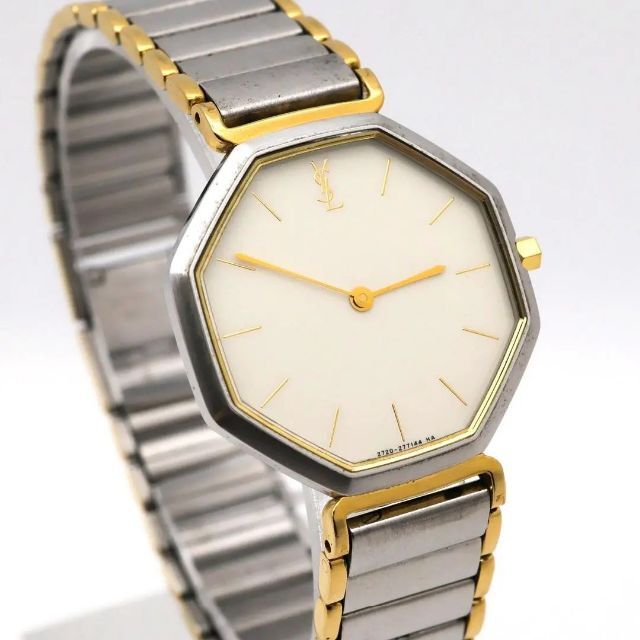 パターン 【希少】Yves Saint Laurent サンローラン ハート ベゼル 金