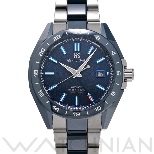 Grand Seiko - 中古 グランドセイコー Grand Seiko SBGJ229 ブルー メンズ 腕時計