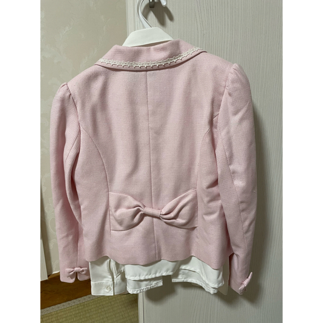 入学式スーツ女の子120センチ キッズ/ベビー/マタニティのキッズ服女の子用(90cm~)(ドレス/フォーマル)の商品写真