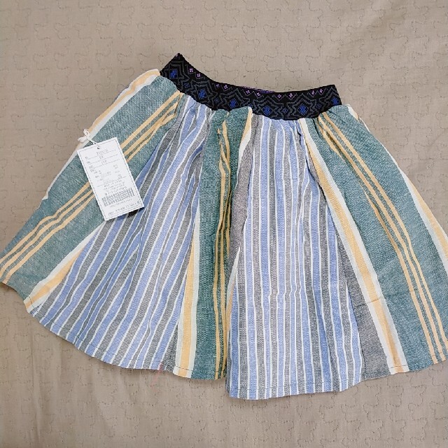 F.O.KIDS(エフオーキッズ)のエフオーキッズ　フレアスカート タグ付き キッズ/ベビー/マタニティのキッズ服女の子用(90cm~)(スカート)の商品写真