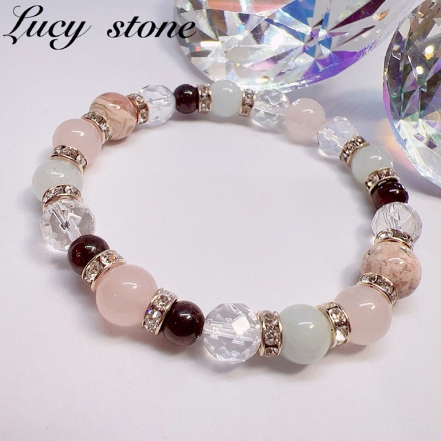 スタイルズ(STYLES) 天然石 パワーストーン ブレスレット 数珠 15cm
