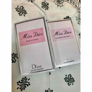 ディオール(Dior)のMiss Diorオードトワレ香水2種 サンプルセット(香水(女性用))