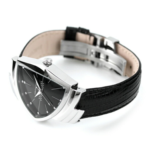 ハミルトン HAMILTON 腕時計 メンズ H24411732 ベンチュラ VENTURA クオーツ ブラックxブラック アナログ表示