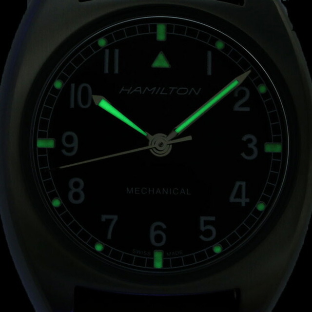 品質満点 パイロット アビエーション カーキ H76419531 メンズ 腕時計 HAMILTON ハミルトン Hamilton パイオニア  アナログ表示 ブラックxブラウン 手巻き（H-50） 36mm MECHANICAL PIONEER PILOT AVIATION KHAKI  36mm メカニカル 腕時計(アナログ)