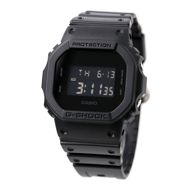 【新品】ジーショック G-SHOCK 腕時計 メンズ DW-5600BB-1 クオーツ ブラックxブラック デジタル表示3959quot991秒100