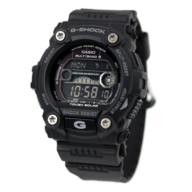 ジーショック G-SHOCK 腕時計 メンズ GW-7900B-1 電波ソーラー ブラックxブラック デジタル表示