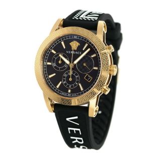 ヴェルサーチ(VERSACE)の【新品】ヴェルサーチ VERSACE 腕時計 メンズ VELT00119 スポーツ テック 40mm SPORT TECH 40mm クオーツ ブラックxブラック アナログ表示(腕時計(アナログ))