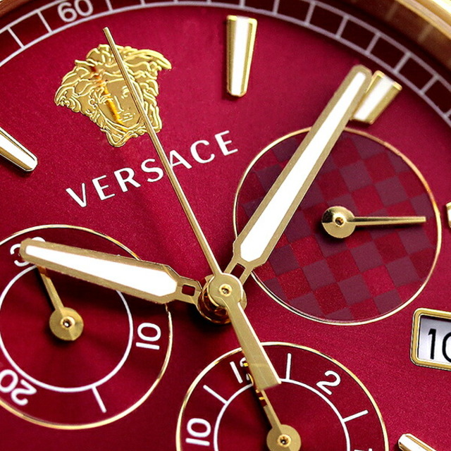 ヴェルサーチ VERSACE 腕時計 メンズ VELT01421 スポーツテック SPORT TECH クオーツ レッドxレッド アナログ表示