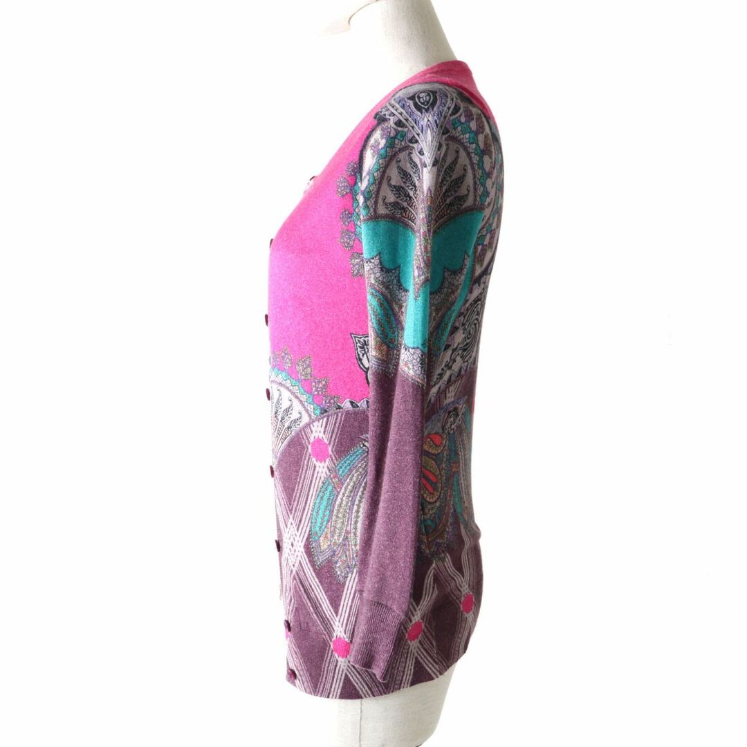 ETRO - 極美品☆正規品 ETRO エトロ ロゴボタン付き ペイズリー柄