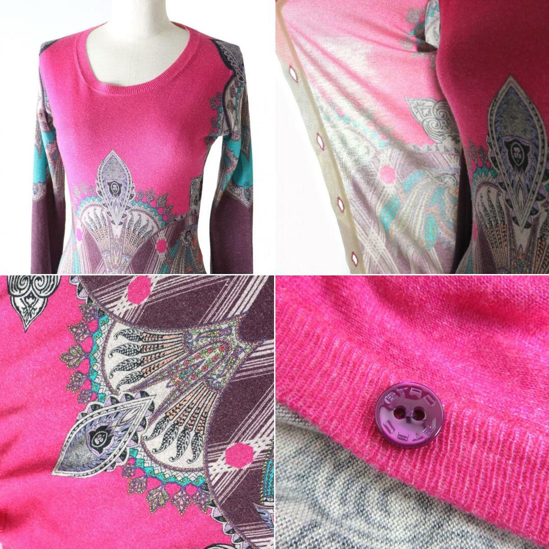 ETRO - 極美品☆正規品 ETRO エトロ ロゴボタン付き ペイズリー柄