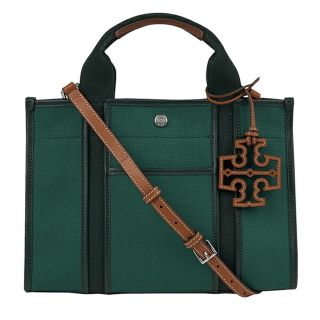 トリーバーチ(Tory Burch)の新品 トリーバーチ TORY BURCH ハンドバッグ トリーツイル ディープグリーン(ハンドバッグ)