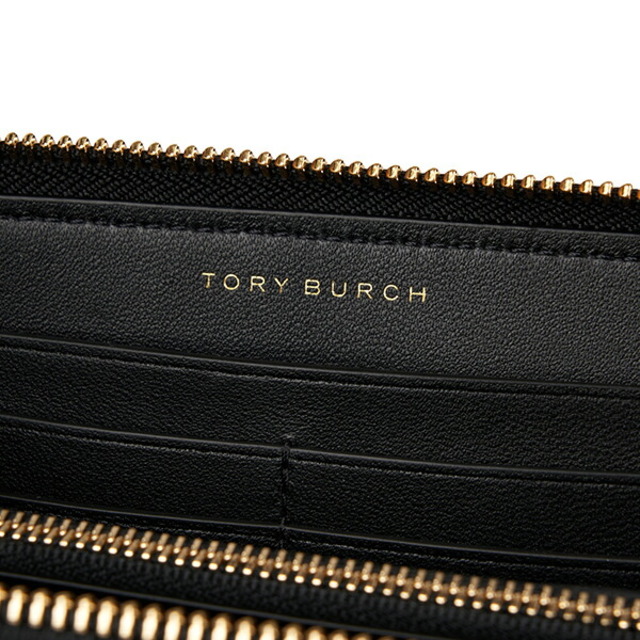 Tory Burch(トリーバーチ)の新品 トリーバーチ TORY BURCH 長財布 フレミングソフト ブラック レディースのファッション小物(財布)の商品写真