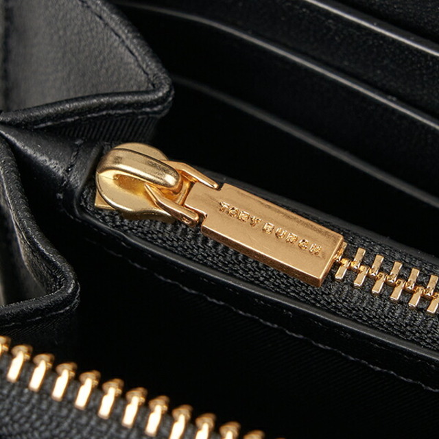 Tory Burch(トリーバーチ)の新品 トリーバーチ TORY BURCH 長財布 フレミングソフト ブラック レディースのファッション小物(財布)の商品写真