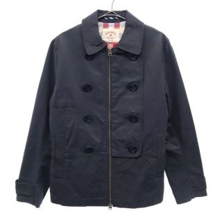 ブルックスブラザース(Brooks Brothers)のブルックスブラザーズ ジップ ジャケット XS ネイビー Brooks Brothers マリンジャケット メンズ 【中古】  【230303】(ダッフルコート)