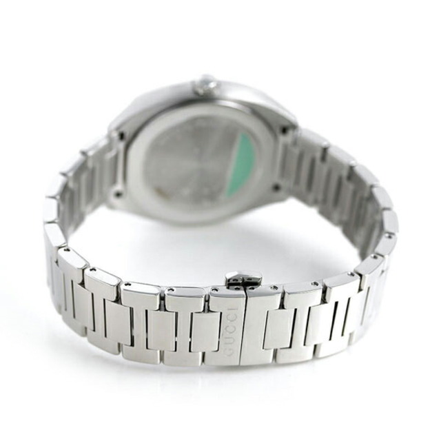 グッチ GUCCI 腕時計 レディース YA142403 GG2570 コレクション ミディアム 37mm GG2570 COLLECTION MEDIUM 37mm クオーツ シルバーxシルバー アナログ表示