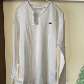 ラコステ(LACOSTE)のラコステ　ベーシック Vネック Tシャツ (長袖）(シャツ)