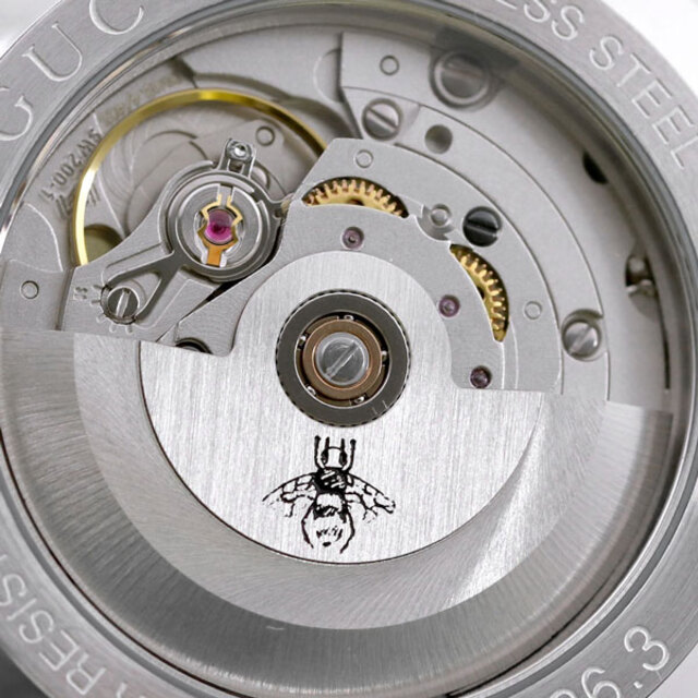Gucci(グッチ)の【新品】グッチ GUCCI 腕時計 メンズ YA126338 エリクス 40mm Eryx 40mm 自動巻き（手巻き付） シルバーxブラック アナログ表示 メンズの時計(腕時計(アナログ))の商品写真