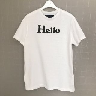 マディソンブルー(MADISONBLUE)のマディソンブルー Hello ロゴTシャツ 01白(Tシャツ(半袖/袖なし))