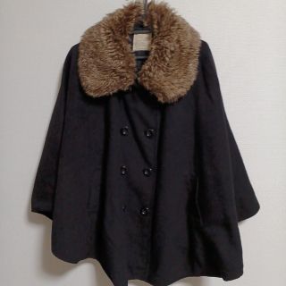 【ラビ様専用】美品。Jasper minx boa collar PONCHO(ポンチョ)