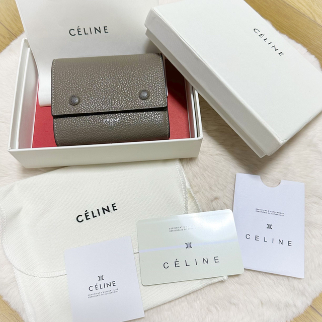 CELINE コンパクトウォレット 三つ折り財布