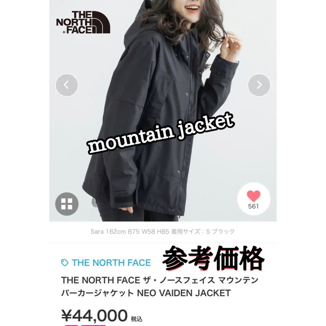 THE NORTH FACE(ザノースフェイス)のノースフェイス マウンテンジャケット ナイロンジャンパー メンズ  XL メンズのジャケット/アウター(マウンテンパーカー)の商品写真