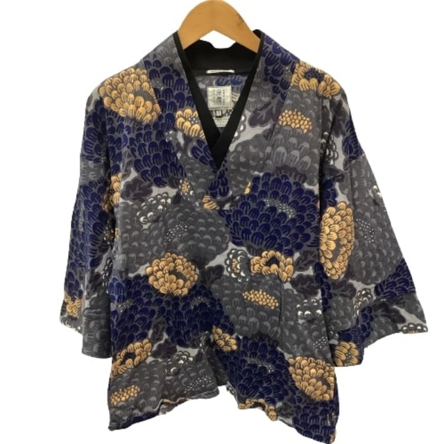 ♪♪SOU・SOU カットソー SIZE M メンズ 総柄 GIBAO 風靡 グレー地トップス