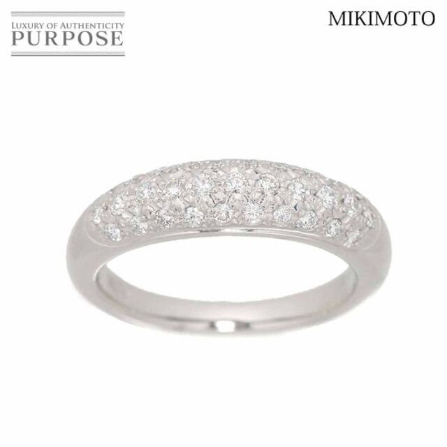 ミキモト MIKIMOTO 12号 リング ダイヤ 0.29ct Pt プラチナ 指輪 VLP