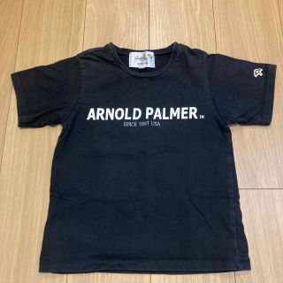 アーノルドパーマー(Arnold Palmer)の【アーノルドパーマー】半袖　Tシャツ　ブラック　135cm　シンプル　かっこいい(Tシャツ/カットソー)