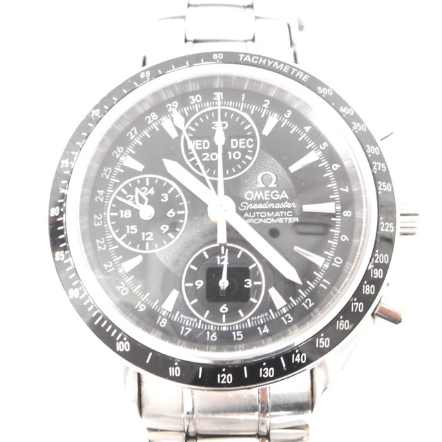 【一部予約販売】 OMEGA - オメガ 腕時計 スピードマスター デイデイト 3220.50 自動巻 SS 黒文字盤 ID328123 中古 腕時計(アナログ) 【一部予約販売】 OMEGA - オメガ 腕時計 スピードマスター デイデイト 3220.50 自動巻 SS 黒文字盤 ID328123 中古 腕時計(アナログ)