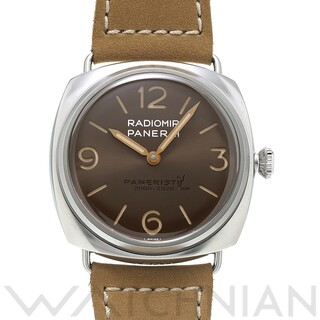 オフィチーネパネライ(OFFICINE PANERAI)の中古 パネライ PANERAI PAM02020 W番(2020年製造) ブラウン メンズ 腕時計(腕時計(アナログ))