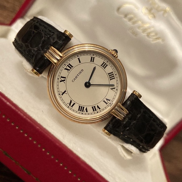 Cartier - Cartier カルティエ 18金 マスト ヴァンドーム トリニティ 腕時計