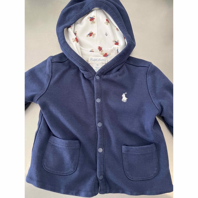 Ralph Lauren(ラルフローレン)のラルフローレン 6m 70サイズ ラルフローレンベビー キッズ/ベビー/マタニティのベビー服(~85cm)(カーディガン/ボレロ)の商品写真