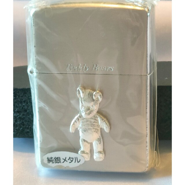 超レア未開封】ティディベア ビンテージ zippo 純銀メタルペンダント