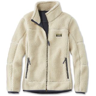 エルエルビーン(L.L.Bean)の【美品】LLBEAN エルエルビーン マウンテン フリース ジャケット　ホワイト(ブルゾン)