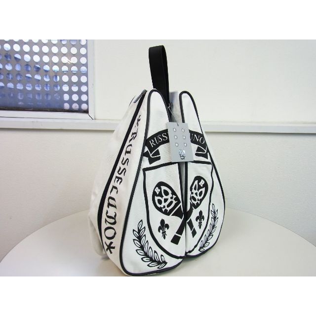 RUSSELUNO ラッセルノ☆スケルトンシューズケース☆ホワイト白☆入手