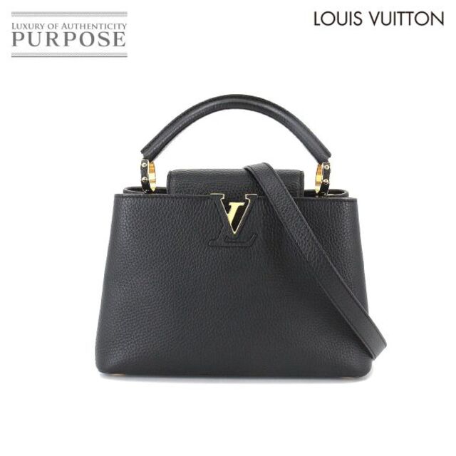 【海外 正規品】 ヴィトン ルイ 展示品 未使用 - VUITTON LOUIS LOUIS 90182782 VLP RFID M94755 ブラック トリヨンレザー バッグ ショルダー ハンド 2way BB カプシーヌ VUITTON ハンドバッグ 【海外 正規品】 ヴィトン ルイ 展示品 未使用 - VUITTON LOUIS LOUIS 90182782 VLP RFID M94755 ブラック トリヨンレザー バッグ ショルダー ハンド 2way BB カプシーヌ VUITTON ハンドバッグ