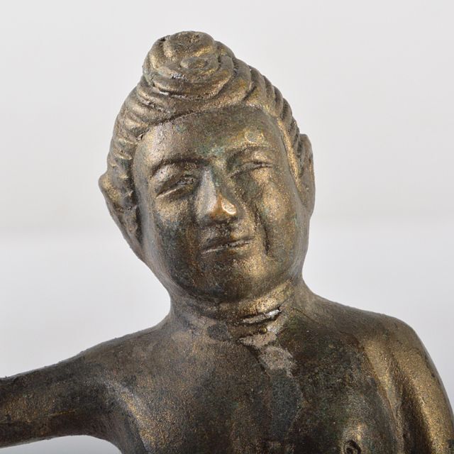 仏教美術 古銅鍍金 誕生仏 仏像 V R5530 仏教美術 古銅鍍金 誕生仏 仏像 V R5530