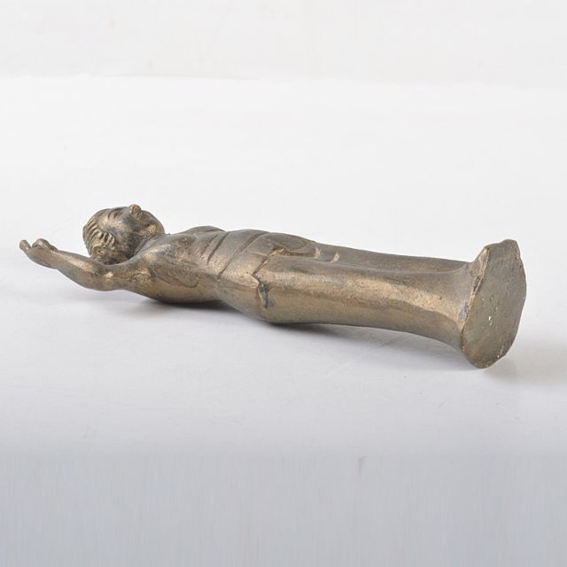 仏教美術 古銅鍍金 誕生仏 仏像 V R5530 仏教美術 古銅鍍金 誕生仏 仏像 V R5530