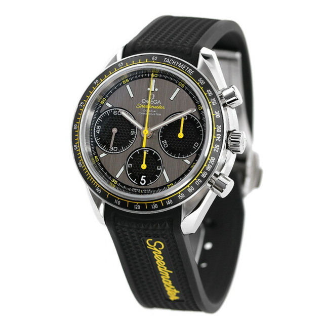 OMEGA - オメガ 腕時計 メンズ 326-32-40-50-06-001 自動巻き（Cal.3330/クロノメーター搭載） グレー/ブラックxブラック